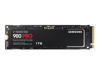 Samsung 980 PRO MZ-V8P1T0BW - SSD - 1 TB - PCIe 4.0 x4 (NVMe) MZ-V8P1T0BW