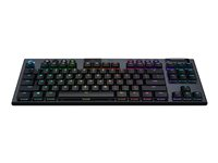 Logitech G915 TKL Tenkeyless LIGHTSPEED Wireless RGB Mechanical Gaming Keyboard - tangentbord - Nordisk - kol Inmatningsenhet 920-009500