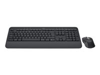 Logitech Signature MK650 Combo for Business - sats med tangentbord och mus - QWERTY - brittisk - grafit Inmatningsenhet 920-010999