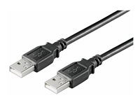 MicroConnect USB 2.0 - USB-kabel - USB till USB - 1 m USBAA1B