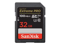 SanDisk Extreme Pro - flash-minneskort - 32 GB - SDHC UHS-I SDSDXXO-032G-GN4IN