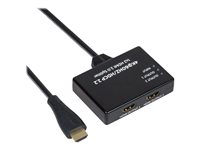MicroConnect - video/audiosplitter - 2 portar MC-HM-SP102D