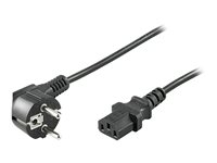 MicroConnect - strömkabel - power CEE 7/7 till power IEC 60320 C13 - 1.8 m PE010418LSZH