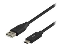 DELTACO USBC-1005M - USB typ C-kabel - 24 pin USB-C till USB - 1.5 m USBC-1005M