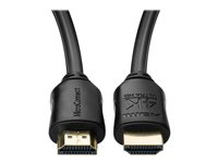 MicroConnect HDMI-kabel med Ethernet - 50 cm MC-HDM19190.5V2.0