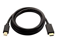 V7 adapterkabel - Mini DisplayPort / HDMI - 2 m V7MDP2HD-02M-BLK-1E
