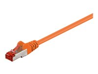 MicroConnect nätverkskabel - 50 cm - orange B-FTP6005O