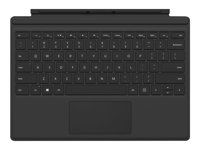 Microsoft Surface Pro Type Cover (M1725) - tangentbord - med pekdyna, accelerometer - QWERTZ - tysk - svart Inmatningsenhet FMN-00005