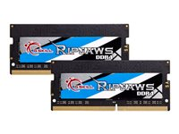 G.Skill Ripjaws - DDR4 - sats - 64 GB: 2 x 32 GB - SO DIMM 260-pin - 3200 MHz / PC4-25600 - ej buffrad F4-3200C22D-64GRS