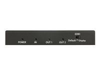 StarTech.com HDMI-splitter med 2 portar - 60Hz - video/audiosplitter - 2 portar ST122HD202