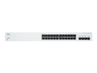 Cisco Business 220 Series CBS220-24T-4G - switch - 28 portar - smart - rackmonterbar CBS220-24T-4G-EU
