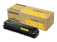Samsung CLT-Y503L - Lång livslängd - gul - original - tonerkassett (SU491A) - för ProXpress SL-C3010DW, SL-C3010ND, SL-C3060FR, SL-C3060FW, SL-C3060ND SU491A