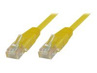 MicroConnect nätverkskabel - 1 m - gul B-UTP501Y
