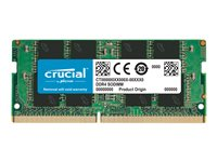 Crucial - DDR4 - modul - 8 GB - SO DIMM 260-pin - 2666 MHz / PC4-21300 - ej buffrad CT8G4SFRA266