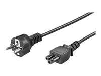 MicroConnect - strömkabel - power CEE 7/7 till IEC 60320 C5 - 1 m PE010810S