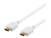 DELTACO HDMI-1030AD - HDMI-kabel med Ethernet - 3 m HDMI-1030AD