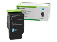 Lexmark - Cyan - original - tonerkassett LCCP, Lexmark Corporate - för Lexmark CS421, CS521, CS622, CX421, CX522, CX622, CX625 78C20CE