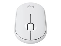 Logitech Pebble Mouse 2 M350s - mus - Bluetooth 5.2 LE - tonal white 910-007013