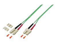 MicroConnect nätverkskabel - 3 m - limegrön FIB571003