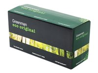 Greenman - 66% more ink - gul - bläcktank (alternativ för: Canon CLI-521Y) C521Y-G