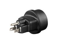 MicroConnect Universal adapter US/Schuko - adapter för effektkontakt PETRAVEL3