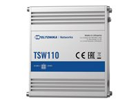 Teltonika TSW110 - switch - 5 portar - ohanterad TSW110000000