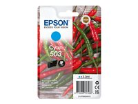 Epson 503 Singlepack - cyan - original - bläckpatron C13T09Q24010