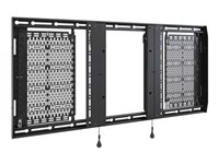 Chief Tempo Universal Flat Wall Mount - For Displays 49-86" - Black monteringssats - för platt panel - svart AS3LD