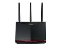 ASUS RT-AX86U - trådlös router - Wi-Fi 6 - skrivbordsmodell 90IG05F1-MO3G10