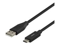 DELTACO USBC-1004M - USB typ C-kabel - USB-C till USB - 1 m USBC-1004M
