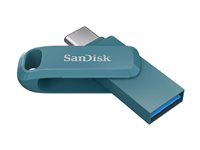 SanDisk Ultra Dual Drive Go - USB flash-enhet - 256 GB SDDDC3-256G-G46NBB