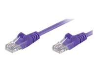 MicroConnect nätverkskabel - 50 cm - lila B-UTP5005P