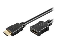 MicroConnect HDMI-förlängningskabel med Ethernet - 50 cm HDM19190.5FV1.4