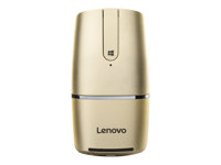 Lenovo Yoga Mouse - mus/fjärrkontroll - 2.4 GHz, Bluetooth 4.0 - guld GX30K69567