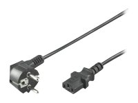 MicroConnect PowerCord - strömkabel - power IEC 60320 C13 till power CEE 7/7 - 5 m PE010450