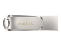 SanDisk Ultra Dual Drive Luxe - USB flash-enhet - 128 GB SDDDC4-128G-G46