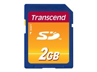 Transcend - flash-minneskort - 2 GB - SD TS2GSDC