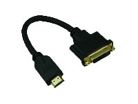 MicroConnect videokort - HDMI / DVI - 15 cm DVIHDMI15CM
