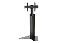 Chief Fusion Medium Height-Adjustable Floor Stand Display Mount - For Displays 32-65" - Black ställ - för platt panel - svart MFAUB