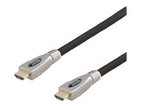 DELTACO Prime HDMI-4100 - HDMI-kabel med Ethernet HDMI-4100