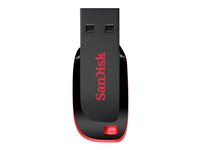 SanDisk Cruzer Blade - USB flash-enhet - 128 GB SDCZ50-128G-B35