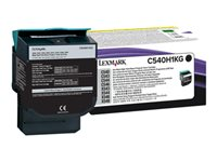 Lexmark - Lång livslängd - svart - original - tonerkassett LCCP, LRP - för Lexmark C540, C543, C544, C546, X543, X544, X546, X548 C540H1KG
