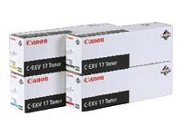 Canon C-EXV 17 - Cyan - original - tonerkassett - för imageRUNNER C4080i, C4580i, C5185i 0261B002