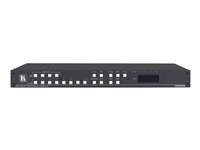Kramer VS-84H2 8x4 4K HDR HDCP 2.2 Matrix Switcher with Digital Audio Routing - video-/ljudomkopplare - rackmonterbar 20-00011730
