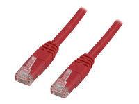 Deltaco patch-kabel - 3 m - röd TP-63R