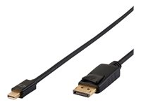 MicroConnect - DisplayPort-kabel - DisplayPort till Mini DisplayPort - 1 m DP-MMG-100MBV1.4