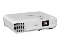 Epson EB-760W - 3LCD-projektor - ultrakort kastavstånd - 802.11a/b/g/n/ac trådlös/LAN/Miracast - vit V11HA81080