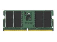 Kingston - DDR5 - sats - 64 GB: 2 x 32 GB - SO DIMM 262-pin - 5600 MHz / PC5-44800 - ej buffrad KCP556SD8K2-64