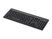 Fujitsu KB410 - tangentbord - amerikansk - svart Inmatningsenhet S26381-K511-L402