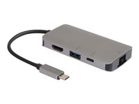 MicroConnect - dockningsstation - USB-C 3.2 Gen 1 - HDMI - 1GbE USB3.1CCOM16